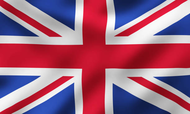 istock Waving National Flag of United Kingdom (UK) or Great Britain 1495927736