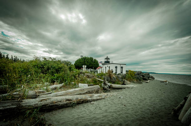 istock Lighthouse Point No Point Hansville, WA 1495935126