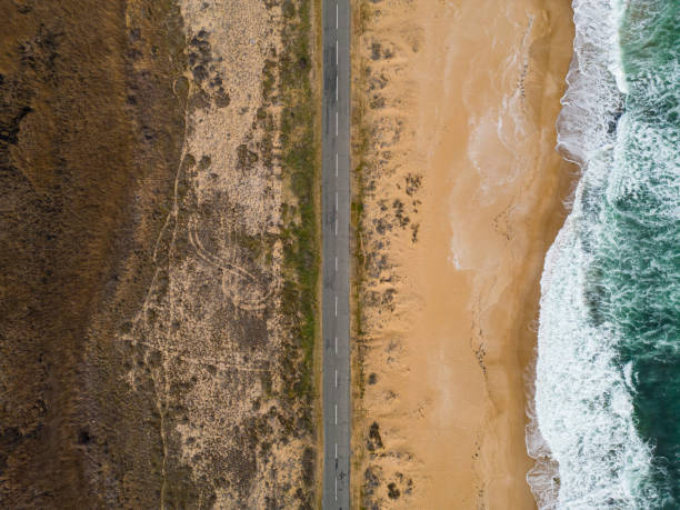 istock Aerila view of the coastline 1495947225