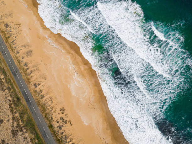 istock Aerila view of the coastline 1495947227
