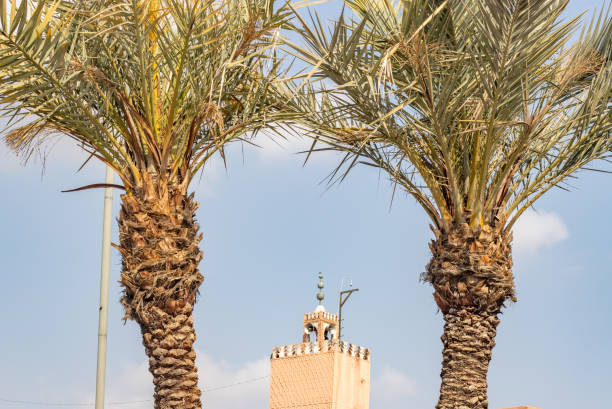 Mosque at Medina District in Marrakesh, Morocco