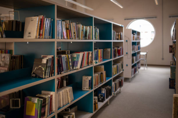 istock Visitors, readers in the library 1495985386