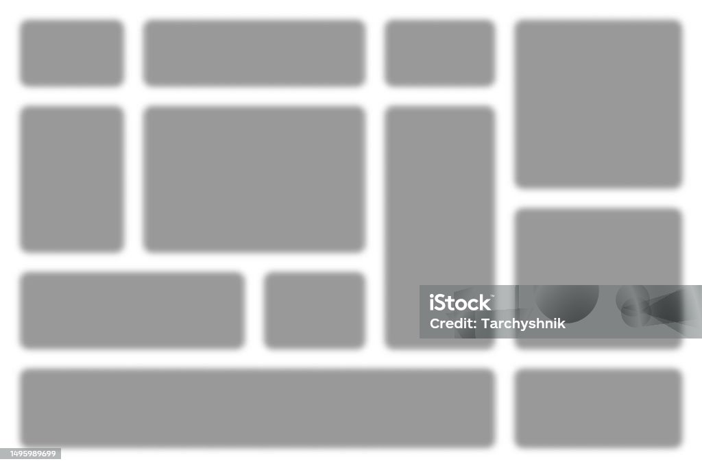Rectangle Shape Deviders Collection Of Realistic Rectangular Shadows Transparent Square Page ...