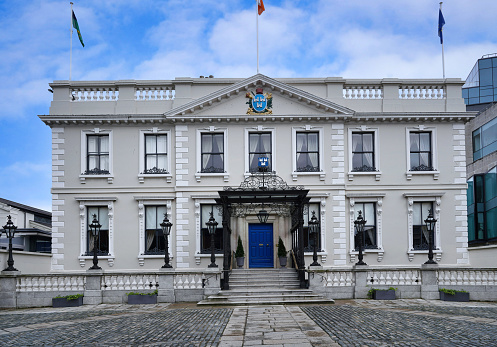 The Mansion House, official residence of the Lord Mayor of Dublin