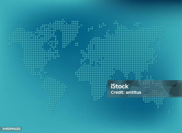 Block Background Map Map Blocks Stock Illustration - Download Image Now - Abstract, Abstract ...