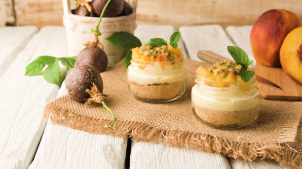 istock Desert with yogurt and passion fruit 1496002888