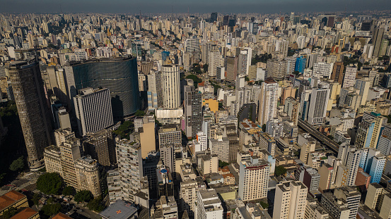 Landscapes of the city of São Paulo