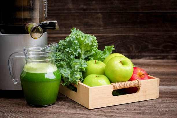 Kale juice, vegetable juice