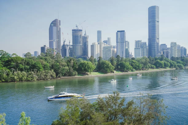 istock Skyscrapers view of Brisbane CBD and river from Kangaroo Point 1496019090