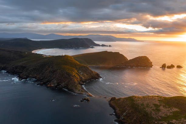 istock Bruny Island lighthouse on sunrise, TAS, Australia 1496019486