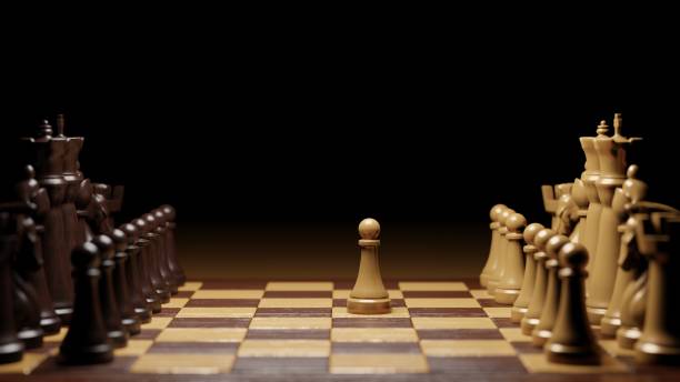 istock Game of chess. Figures on chessboard. Analysis, strategy concept. Strategic thinking. 1496041335