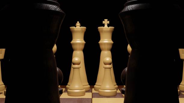 istock Game of chess. Figures on chessboard. Analysis, strategy concept. Strategic thinking. 1496041390