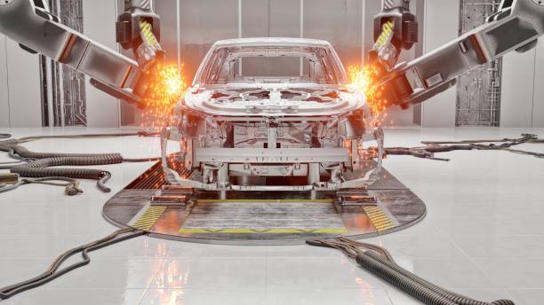 istock Electric Car Manufacturing 1496043093
