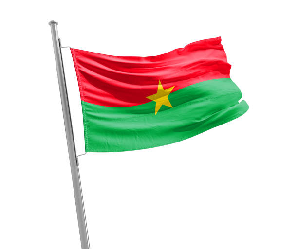 istock Burkina faso national waving flag 1496066949