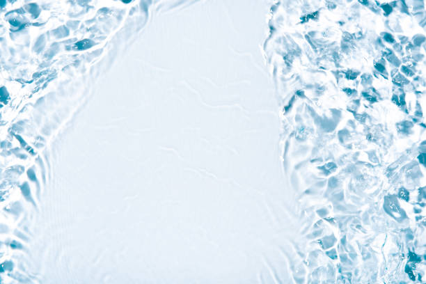 istock The texture of water on a white background. 1496072140