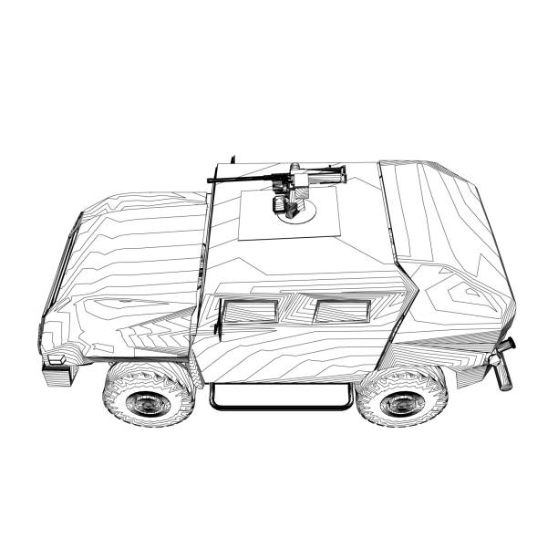 illustrations, cliparts, dessins animés et icônes de illustration de la conception du vecteur de l’armée pour l’opération vecteur de guerre. camion dans le désert. voiture blindée légère. décrire le vus militaire. véhicule hors route. image vectorielle pour estampes, affiche et illustrations. - mud tire road sign