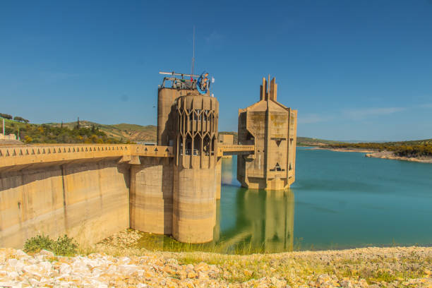 istock The Sidi Salem Dam an Impressive Water Management System in Beja, Tunisia 1496102150