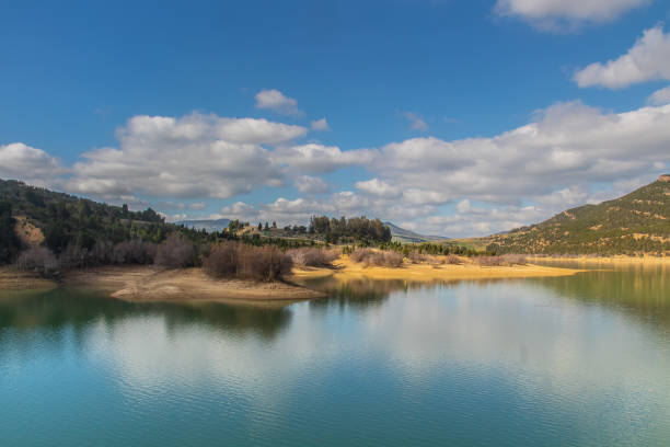 istock The Sidi Salem Dam an Impressive Water Management System in Beja, Tunisia 1496102478