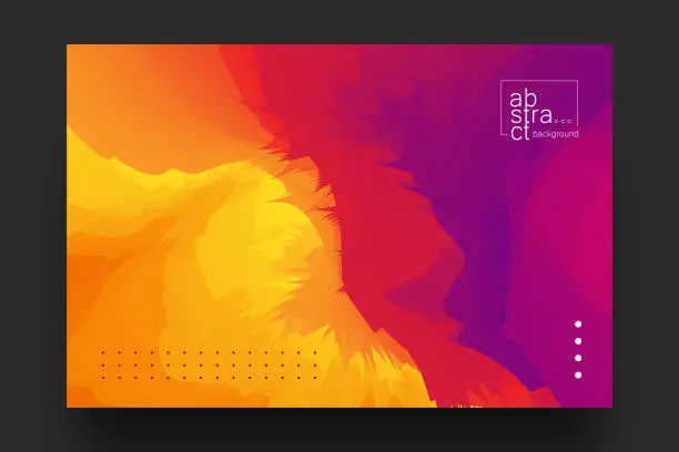 Vector illustration of Bright colors background