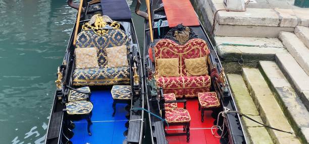 istock seat covers of gondolas in Venice Italy 1496109244