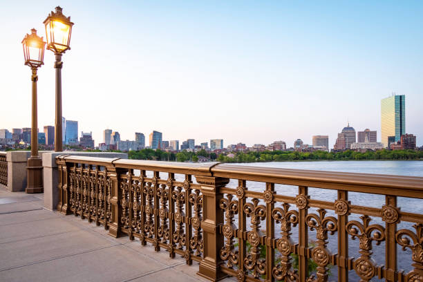 istock Boston in Massachusetts, USA at Sunrise 1496111225