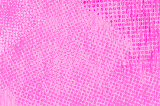 abstract oil paint texture on canvas, background. New 2023 trending Color Institute 18-1750 Viva Magenta colour