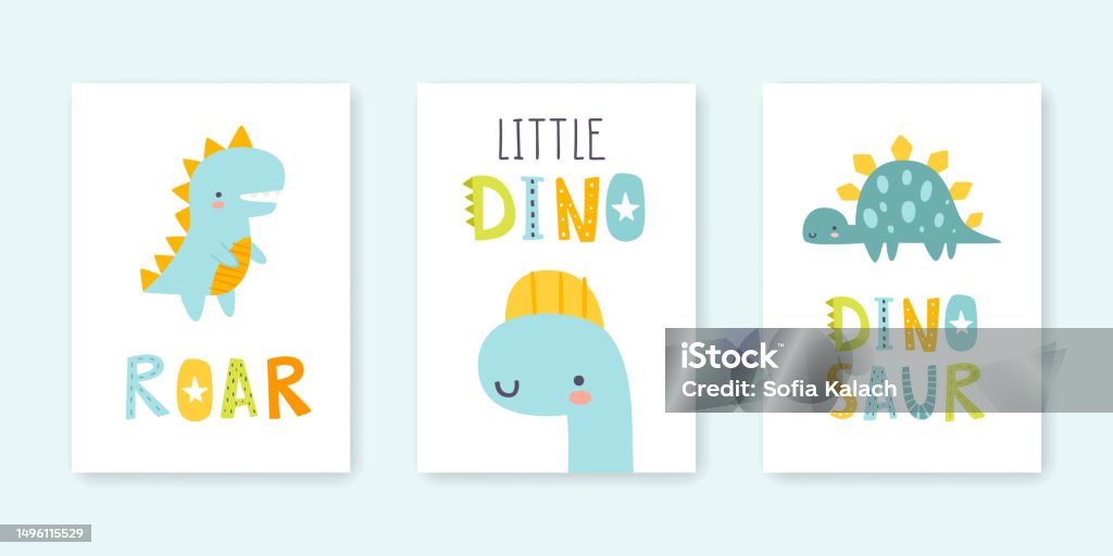 Arte De Pared De Dinosaurio Para Habitación De Niños, Lienzo Decorativo De Pared De Dinosaurios Para Habitación De Niños, Arte De Pared De Dinosaurio, Impresiones De Póster Para Dormitorio De Niños
