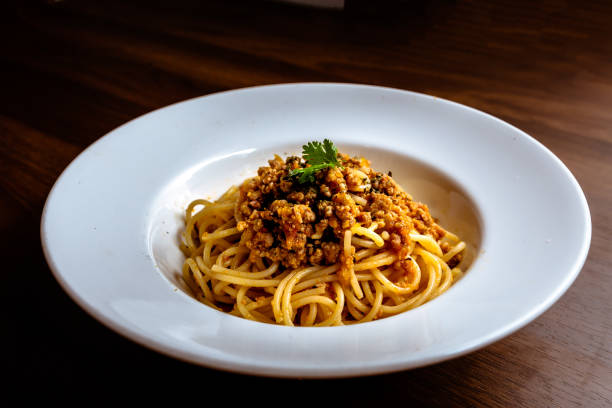 Spaghetti Bolognese High Res Stock Images stock photo