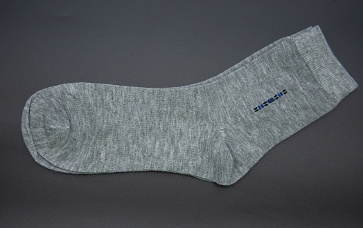 Pair of  gray  male socks 39-42