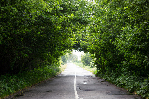 Country road.