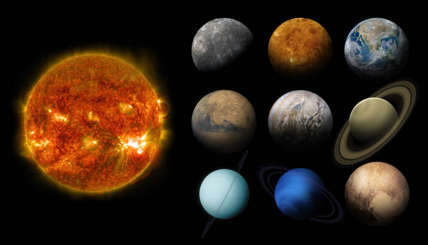 istock Set of Solar system planets and Sun. 1496122448