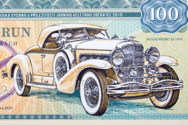 Automobile 1933 Duesenberg Model SJ from money