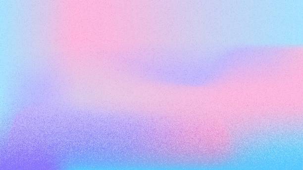 bildbanksillustrationer, clip art samt tecknat material och ikoner med holographic gradient abstract grainy background. soft colorful blurred textured backdrop for presentations, posters, banners, headers design - pastellfärgad
