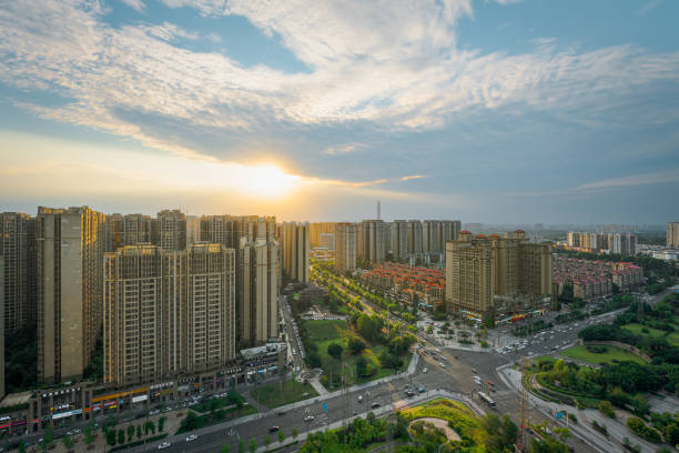 istock Dusk Chengdu City 1496132109