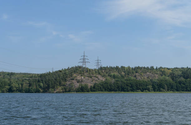 istock Scenic view of a lake against sky 1496133668