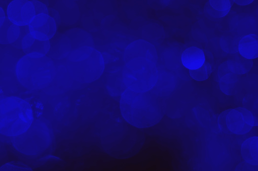 Blue Defocused Lights background