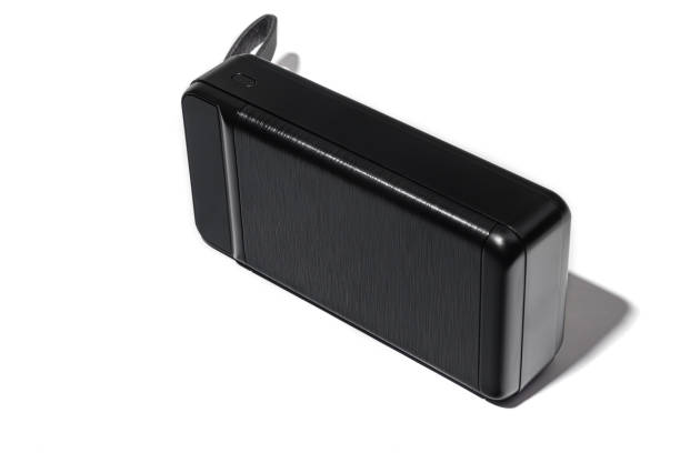 istock Powerbank for charging phones and other accessories. Isolate. On a white background. 1496134896