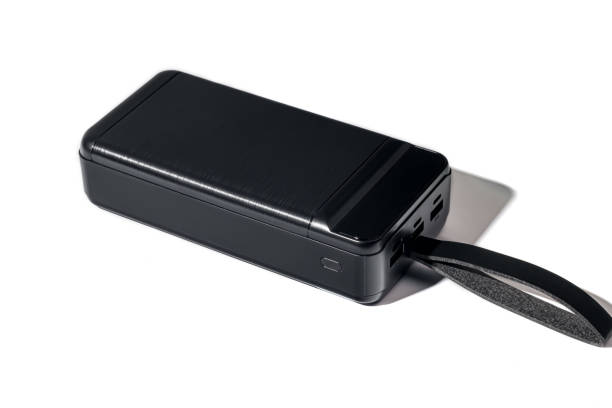 istock Powerbank for charging phones and other accessories. Isolate. On a white background. 1496134900