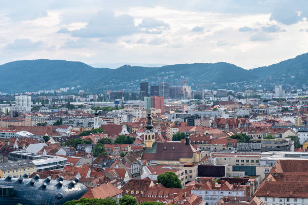 istock Graz Panorama: A Captivating Cityscape in Austria 1496145477
