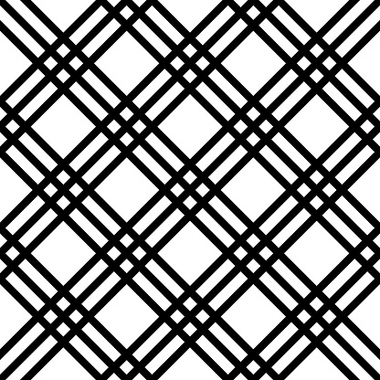 Seamless abstract background pattern of black lines for textiles, wallpaper, wrapping paper, tablecloths