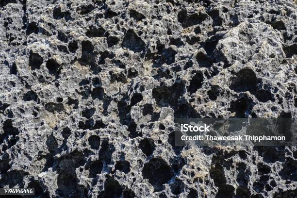 Sunlight And Shadow Affect The Surface Of The Stone Stock Photo - Download Image Now