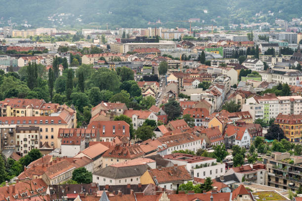 istock Graz Panorama: A Captivating Cityscape in Austria 1496146942