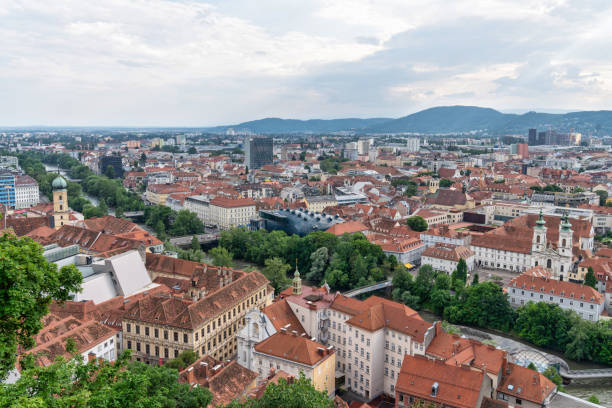 istock Graz Panorama: A Captivating Cityscape in Austria 1496148223
