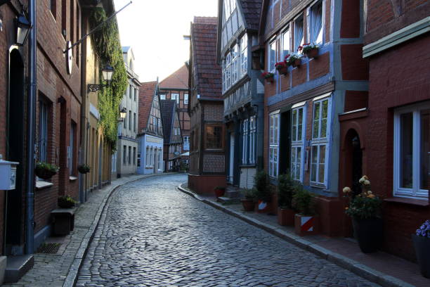 istock Romanic street Lauenburg.Elbe 1496150553
