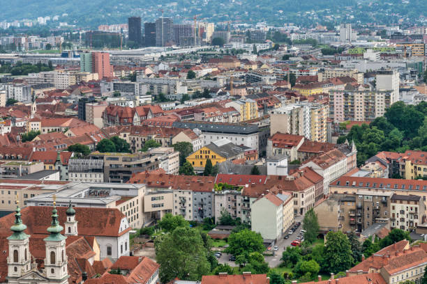 istock Graz Panorama: A Captivating Cityscape in Austria 1496151106