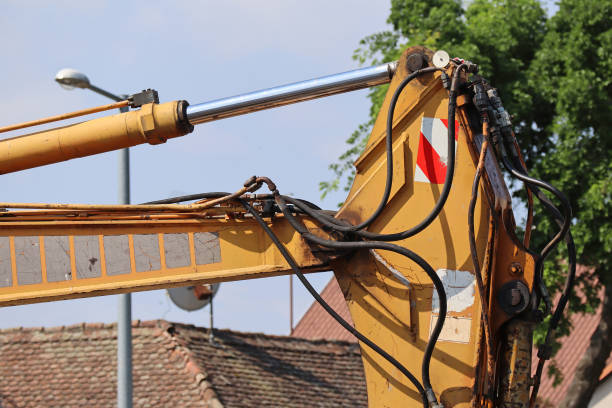 istock Part of a hydraulic construction machinery 1496152133