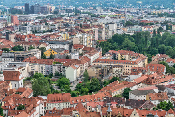 istock Graz Panorama: A Captivating Cityscape in Austria 1496152261