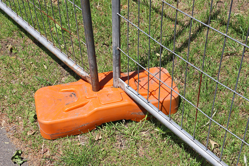 painting a fence