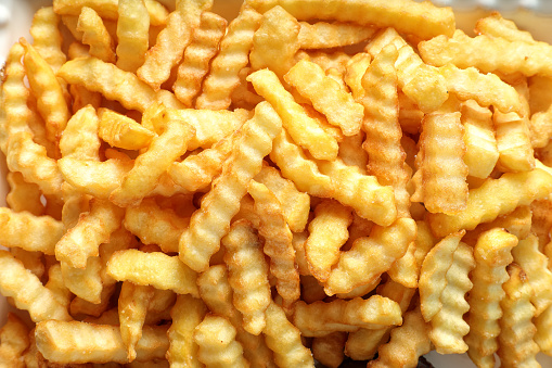 Close up french fries