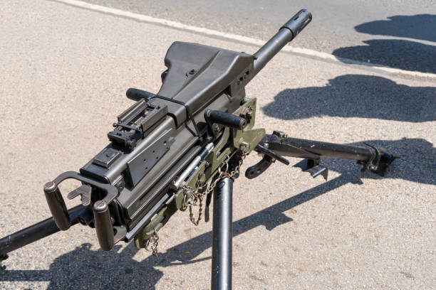 istock Mk 19 40 mm belt-fed automatic grenade launcher 1496157370